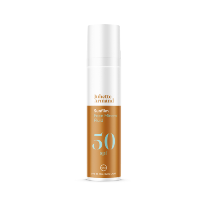 Juliette Armand Face Mineral Fluid SPF 50 Antiiliako Prosopou 40ml