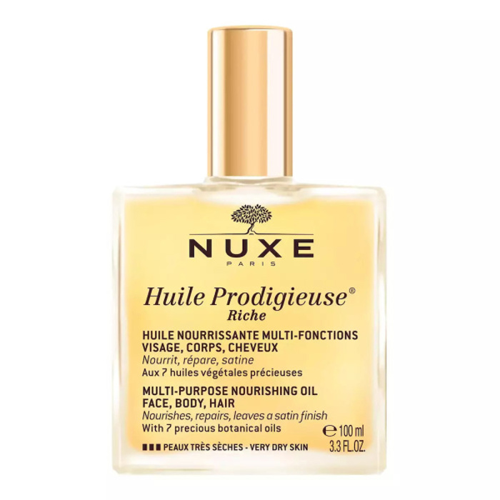  Nuxe Huile Prodigieuse Riche Biologko Xiro Ladi ga Prosopo Soma & Mallia 100ml