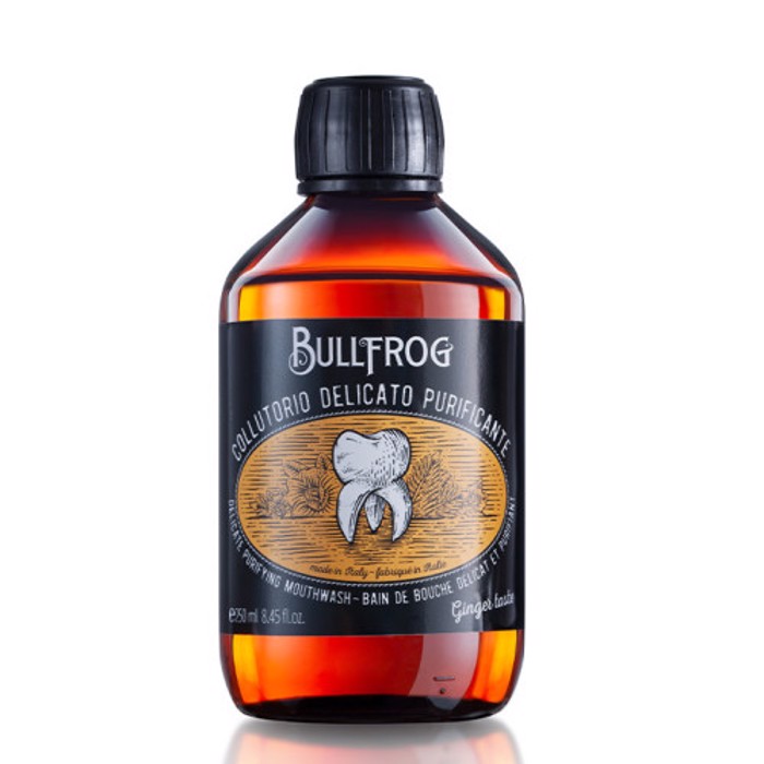 Bullfrog Delicate Purifying Mouthwash – Ginger Taste 250ml (stomatiko dialuma)