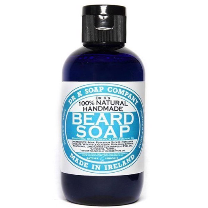 Dr K Soap Beard Soap Fresh Lime 100ml