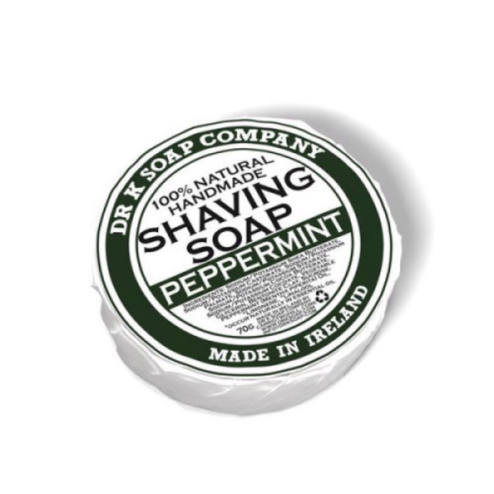 Dr K Soap Shaving Soap Peppermint 70g(100%natural)