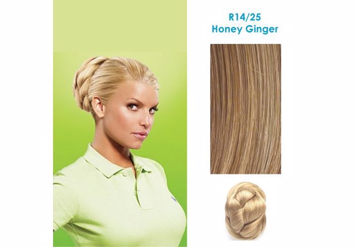 Hairdo Chignon Up Do Clip-in Extensions - R14/25 Honey Ginger (meli/kitrino-xantho)