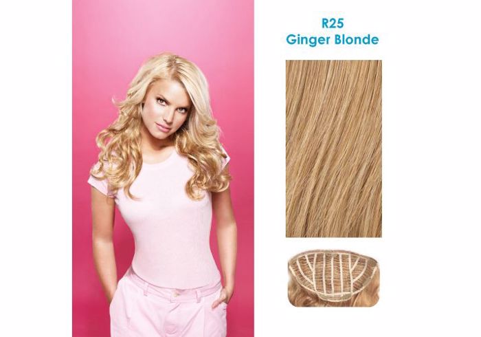 Hairdo 58cm Wavy Clip-in Extensions - R25 Ginger Blonde (kitrino-xantho)