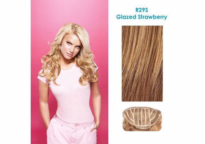 Hairdo 58cm Wavy Clip-in Extensions - R29S Glazed Strawberry (xantho/xalkino)